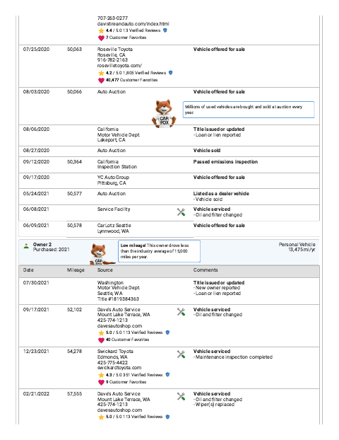 Sample report page 4
